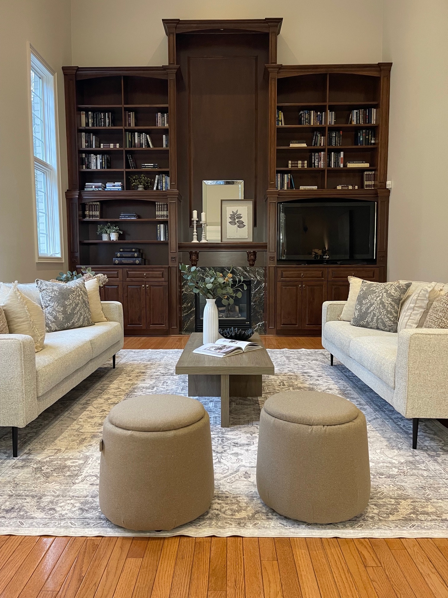 Living Room Staging